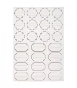 Nouveau ???? Esschert Design Bocaux, Pots Et Bonbonnières 96 étiquettes Pots De Confiture Ou Bocaux ????