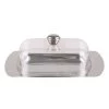 Meilleure vente ???? Wadiga Boites De Conservation Alimentaire Beurrier En Inox Et Acrylique ???? -pots et bonbonnières Soldes beurrier en inox et acrylique