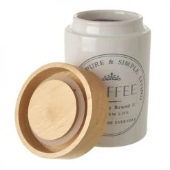 Meilleure affaire ???? Unimasa Bocaux, Pots Et Bonbonnières Bocal à Café Rétro En Céramique ???? -pots et bonbonnières Soldes bocal a cafe retro en ceramique 2