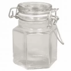 De gros ⭐ Youdoit Bocaux, Pots Et Bonbonnières Bocal Avec Couvercle Hexagone ????