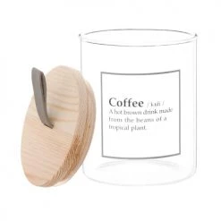 pots et bonbonnières Soldes -pots et bonbonnières Soldes bocal coffee transparent beige et noir petit modele 1000 0 0 228616 2