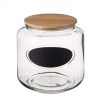 Promo ???? Wadiga Bocaux, Pots Et Bonbonnières Bocal Cuisine Avec étiquette En Verre Et Bouchon Bambou H20,3cm ???? -pots et bonbonnières Soldes bocal cuisine avec etiquette en verre et bouchon bambou h20 3cm