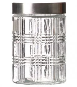 Acheter ???? Wadiga Bocaux, Pots Et Bonbonnières Bocal Cuisine Hermétique En Verre Avec Couvercle Inox 1200ml ❤️