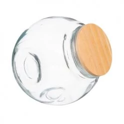 Les meilleures critiques de ???? Five Simply Smart Bocaux, Pots Et Bonbonnières Bocal Cuisine Rond Bonbonnière En Verre Avec Bouchon Bois - 1.5L ????