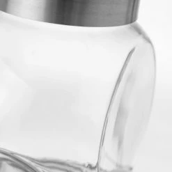 Bon marché ???? Wadiga Bocaux, Pots Et Bonbonnières Bocal De Cuisine En Verre Avec Bouchon En Inox 175cl ???? -pots et bonbonnières Soldes bocal de cuisine en verre avec bouchon en inox 175cl 4