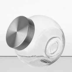 Promo ✔️ Wadiga Bocaux, Pots Et Bonbonnières Bocal De Cuisine En Verre Avec Bouchon En Inox 300cl ❤️ -pots et bonbonnières Soldes bocal de cuisine en verre avec bouchon en inox 300cl 1