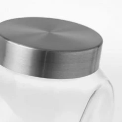 Promo ✔️ Wadiga Bocaux, Pots Et Bonbonnières Bocal De Cuisine En Verre Avec Bouchon En Inox 300cl ❤️ -pots et bonbonnières Soldes bocal de cuisine en verre avec bouchon en inox 300cl 3