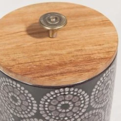 Meilleure affaire ???? Maisons Du Monde Bocaux, Pots Et Bonbonnières Bocal En Céramique Noire H 11 Cm ???? -pots et bonbonnières Soldes bocal en ceramique noire h 11 cm 1000 15 35 163215 3