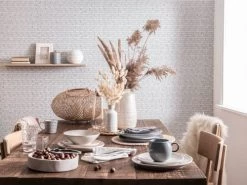 Meilleure vente ⌛ Maisons Du Monde Bocaux, Pots Et Bonbonnières Bocal En Faïence Motifs Graphiques Et Acacia H11 ???? -pots et bonbonnières Soldes bocal en faience motifs graphiques et acacia h11 1000 4 28 196541 7