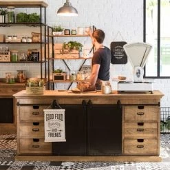 Grosses soldes ???? Maisons Du Monde Bocaux, Pots Et Bonbonnières Bocal En Verre Et Bambou H.17 ✨ -pots et bonbonnières Soldes bocal en verre et bambou h 17 1000 1 7 168148 2