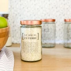 Grosses soldes ???? Little Pots Bocaux, Pots Et Bonbonnières Bocal En Verre Moderne Sérigraphié 720ml ???? -pots et bonbonnières Soldes bocal en verre moderne serigraphie 720ml 2