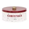 Nouveau ⭐ Maisons Du Monde Vaisselle De Noël Boîte à Gâteaux En Métal Blanc, Rouge Et Vert ???? -pots et bonbonnières Soldes boite a gateaux en metal blanc rouge et vert 1000 12 40 218734 3