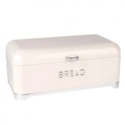 Bon marché ???? Maisons Du Monde Boites De Conservation Alimentaire Boîte à Pain Vintage En Métal Ivoire ❤️