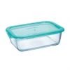 Meilleure vente ???? Luminarc Boites De Conservation Alimentaire Boite De Conservation Rectangulaire + Couv Lagoon 122cl ???? -pots et bonbonnières Soldes boite de conservation rectangulaire couv lagoon 122cl