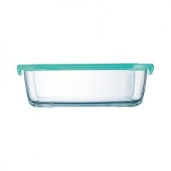 Meilleure vente ???? Luminarc Boites De Conservation Alimentaire Boite De Conservation Rectangulaire + Couv Lagoon 122cl ???? -pots et bonbonnières Soldes boite de conservation rectangulaire couv lagoon 122cl 2