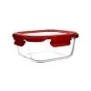 Budget ???? Menastyl Boites De Conservation Alimentaire Boîte Hermétique Carré 310mL En Verre ???? -pots et bonbonnières Soldes boite hermetique carre 310ml en verre