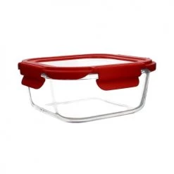 Grosses soldes ???? Menastyl Boites De Conservation Alimentaire Boîte Hermétique Carré 500mL En Verre ????