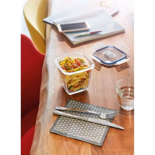 Bon marché ⌛ Luminarc Boites De Conservation Alimentaire Boîte Hermétique Carrée 75cl ???? 5 Bon marché ⌛ Luminarc Boites De Conservation Alimentaire Boîte Hermétique Carrée 75cl ???? – Image 3