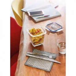 Bon marché ⌛ Luminarc Boites De Conservation Alimentaire Boîte Hermétique Carrée 75cl ???? 11 Bon marché ⌛ Luminarc Boites De Conservation Alimentaire Boîte Hermétique Carrée 75cl ???? -pots et bonbonnières Soldes boite hermetique carree 75cl 3