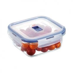 Nouveau ???? Luminarc Boites De Conservation Alimentaire Boîte Hermétique Carrée 76cl ???? -pots et bonbonnières Soldes boite hermetique carree 76cl 2