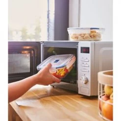 De gros ???? Luminarc Boites De Conservation Alimentaire Boîte Hermétique Rectangle 122cl ???? -pots et bonbonnières Soldes boite hermetique rectangle 122cl 3