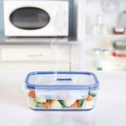 Promo ???? Luminarc Boites De Conservation Alimentaire Boîte Hermétique Rectangle 197cl ⌛ -pots et bonbonnières Soldes boite hermetique rectangle 197cl 4