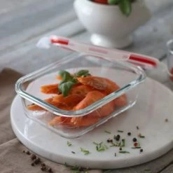 Le moins cher ???? Menastyl Boites De Conservation Alimentaire Boîte Hermétique Rectangulaire 1500mL ???? -pots et bonbonnières Soldes boite hermetique rectangulaire 1500ml 3