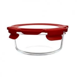 Le moins cher ???? Menastyl Boites De Conservation Alimentaire Boîte Hermétique Ronde 930mL En Verre ????
