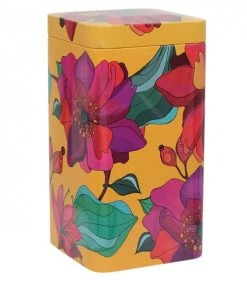 Coupon ???? Eigeinart Boites De Conservation Alimentaire Boite Métallique Pour Le Thé Ou Le Café Poppy Orange 500g ????