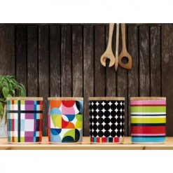 Meilleur prix ???? Remember Bocaux, Pots Et Bonbonnières Boîte Porcelaine Bambou Verano 0,275L ⭐ -pots et bonbonnières Soldes boite porcelaine bambou verano 0 275l 4