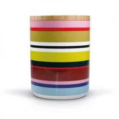 Grosses soldes ✨ Remember Bocaux, Pots Et Bonbonnières Boîte Porcelaine Bambou Verano 1,25L ????