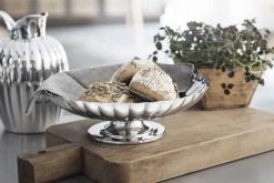 Meilleure affaire ???? Georg Jensen Corbeilles à Pain Et à Fruits Bol Avec Socle En Acier D28cm ???? -pots et bonbonnières Soldes bol avec socle en acier d28cm 3