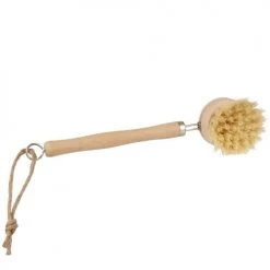 Budget ???? Maisons Du Monde Accessoires De Rangement De Cuisine Brosse à Vaisselle En Bois De Hêtre, Sisal Et Corde ✨
