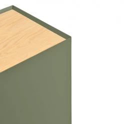 Vente flash ???? TEULAT Accessoires De Rangement De Cuisine Casier à Bouteilles En Bois Vert Amande ✔️ -pots et bonbonnières Soldes casier a bouteilles en bois vert amande 5