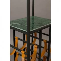 Promo ✨ Dutchbone Accessoires De Rangement De Cuisine Casier à Bouteilles Noir Et Vert ❤️ -pots et bonbonnières Soldes casier a bouteilles noir et vert 5