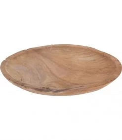 Sortie ???? Wadiga Corbeilles à Pain Et à Fruits Centre De Table En Bois De Teck D38cm ????