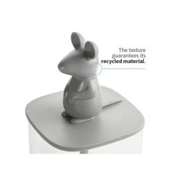 Offres ✨ Qualy Design Boites De Conservation Alimentaire Conteneur Et Cuillère à Condiment Lucky Mouse Plastique Gris Clair ???? -pots et bonbonnières Soldes conteneur et cuillere a condiment lucky mouse plastique gris clair 4