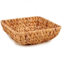 De gros ???? Wadiga Corbeilles à Pain Et à Fruits Corbeille à Fruits Carrée Tressée En Jacinthe D'eau ✨