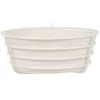 Sortie ???? Maisons Du Monde Corbeilles à Pain Et à Fruits Corbeille En Métal Et Coton Blanc Et écru ???? -pots et bonbonnières Soldes corbeille en metal et coton blanc et ecru 1000 16 28 224790 1