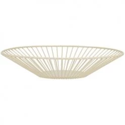 Meilleure affaire ???? Maisons Du Monde Corbeilles à Pain Et à Fruits Corbeille En Métal Jaune ????