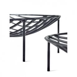 Bon marché ❤️ Serax Corbeilles à Pain Et à Fruits Corbeille Noire 35x25 H11cm ???? -pots et bonbonnières Soldes corbeille noire 35x25 h11cm 3