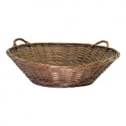 Acheter ✨ L2G Corbeilles à Pain Et à Fruits Corbeille Osier 2 Poignées ⭐