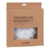 Acheter ???? Maisons Du Monde Boites De Conservation Alimentaire Couvercle Alimentaire Transparent (x6) ???? -pots et bonbonnières Soldes couvercle alimentaire transparent x6 1000 15 3 228291 1