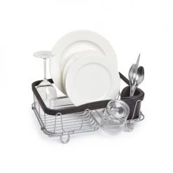 Nouveau ???? Umbra Accessoires De Rangement De Cuisine Egouttoir 35,6x27,9x13,3cm ???? -pots et bonbonnières Soldes egouttoir 35 6x27 9x13 3cm 3