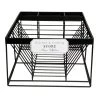 Remise ⌛ Maisons Du Monde Accessoires De Rangement De Cuisine Égouttoir à Vaisselle En Métal Noir ???? -pots et bonbonnières Soldes egouttoir a vaisselle en metal noir 1000 9 21 171114 6