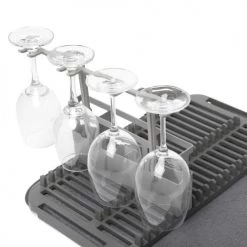 Sortie ⭐ Umbra Accessoires De Rangement De Cuisine Egouttoir Pliable XL ???? -pots et bonbonnières Soldes egouttoir pliable xl 3