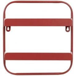 Meilleure affaire ???? Maisons Du Monde Accessoires De Rangement De Cuisine Etagère Murale En Métal Rouge ????