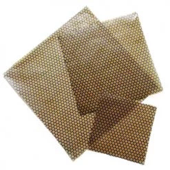 Sortie ???? Coco Pistache Boites De Conservation Alimentaire Lot 3 Bee Wraps 3 Tailles S/M/L Coton, Cire D'abeille ????