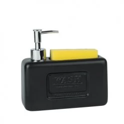 Sortie ???? Maisons Du Monde Accessoires De Rangement De Cuisine Organiseur D'évier En Céramique Noire ✨