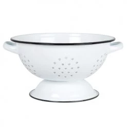 Budget ❤️ Maisons Du Monde Accessoires De Rangement De Cuisine Passoire En Acier écru D23 ✨